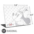 Disney Minnie Mouse Daydream Universal Laptop 12in (9.8 x 6.8in) Skin